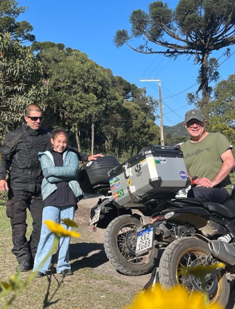 Melhor forma de chegar no Vale Europeu de Moto